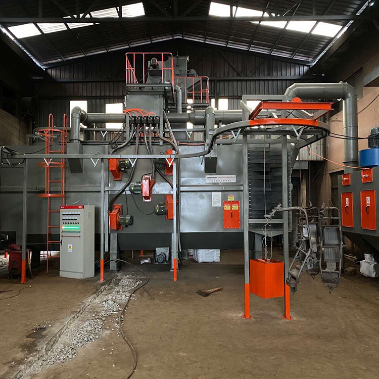 车架悬链抛丸机