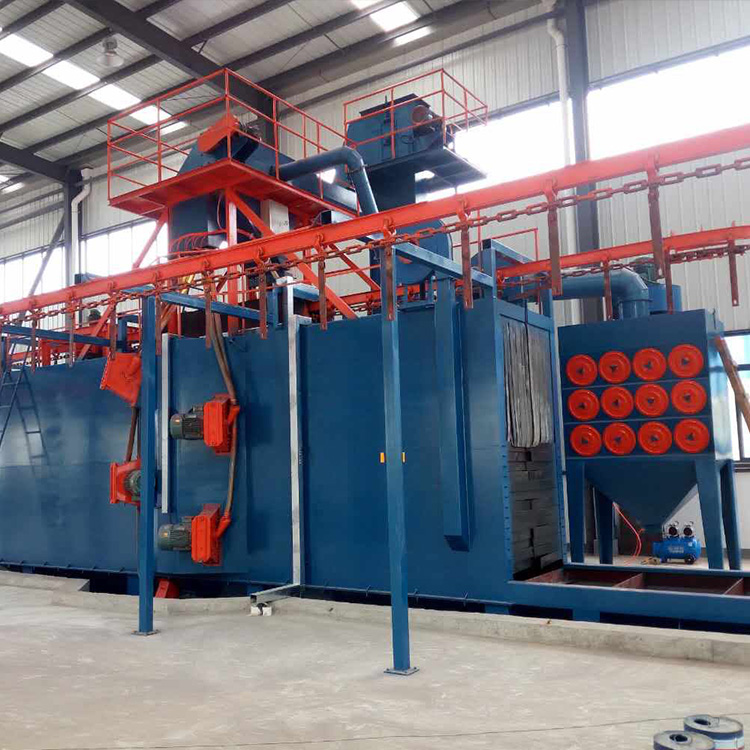 健身器材悬链式抛丸机