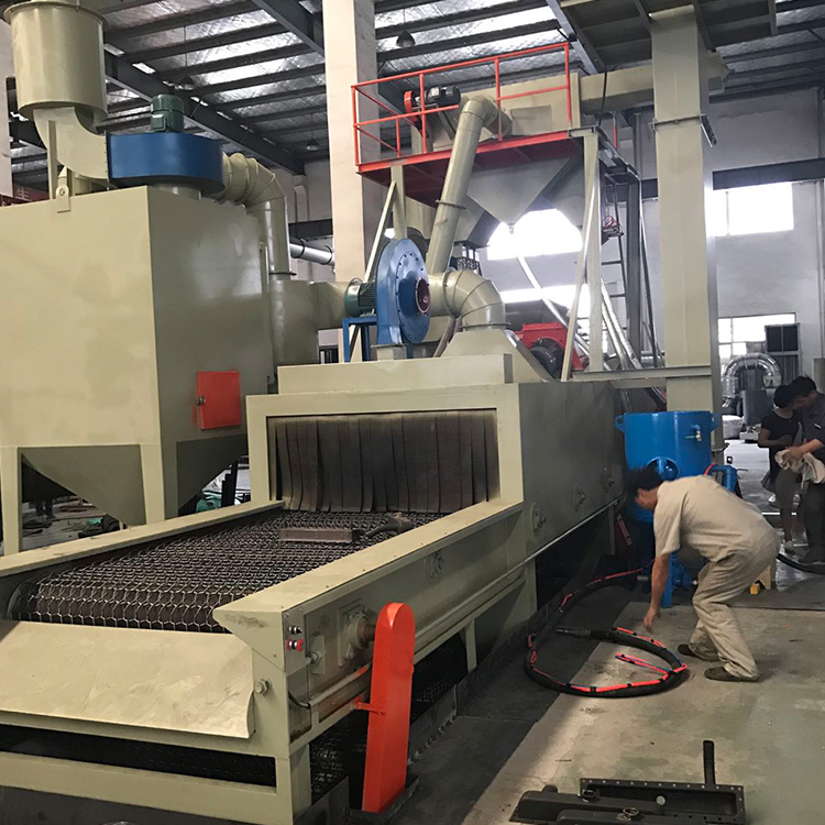 散热器网带抛丸机