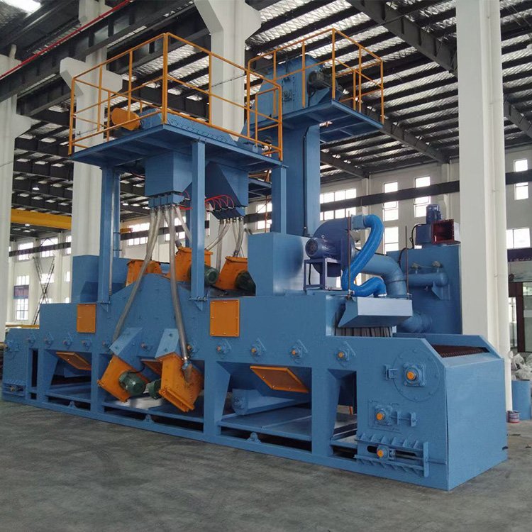 小型网带式抛丸机