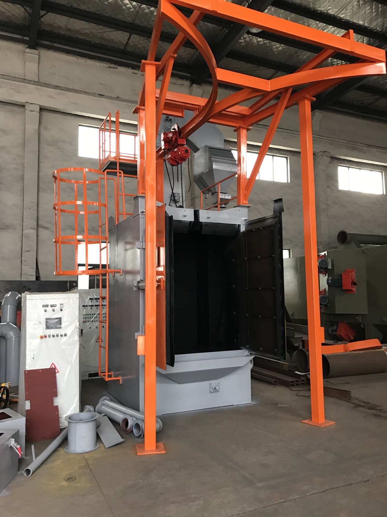 Q378吊钩式抛丸机---具体电联咨询为准