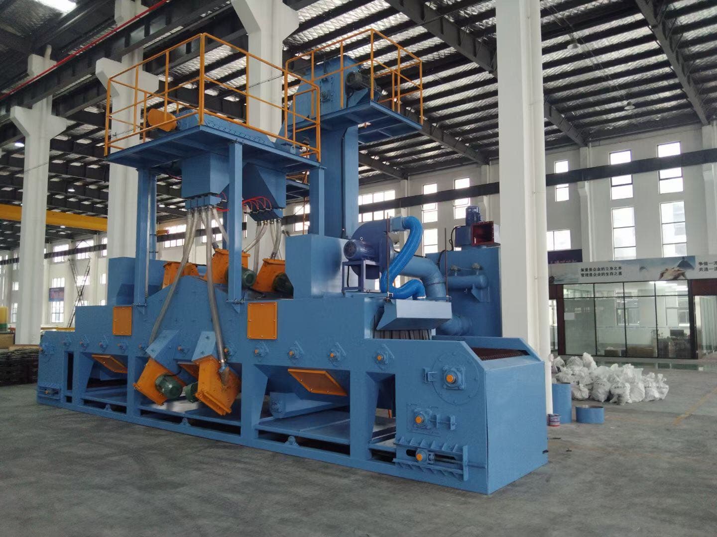 小型网带式抛丸机---具体电联咨询为准