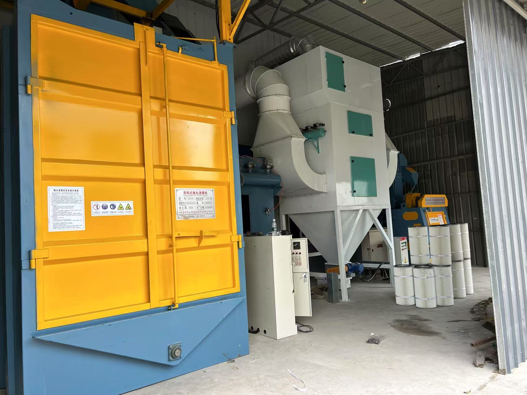 Q3730吊钩式抛丸机